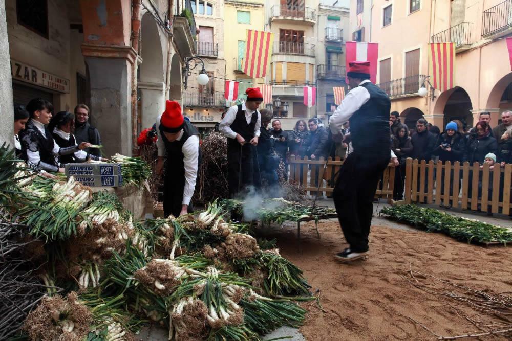 Maison De Village A Puigpelat Pres De Valls Et De Tarragona Eksteriør bilde